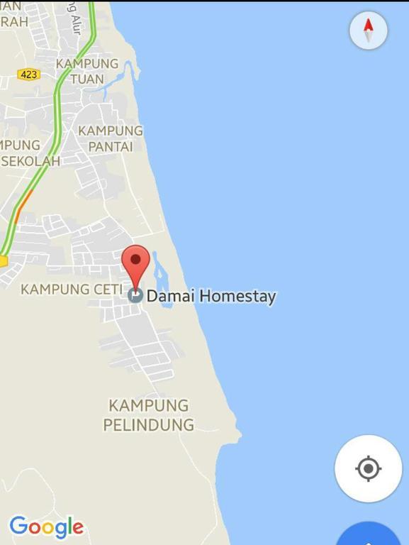 Damai Homestay Pantai Pelindung Kuantan Luaran gambar